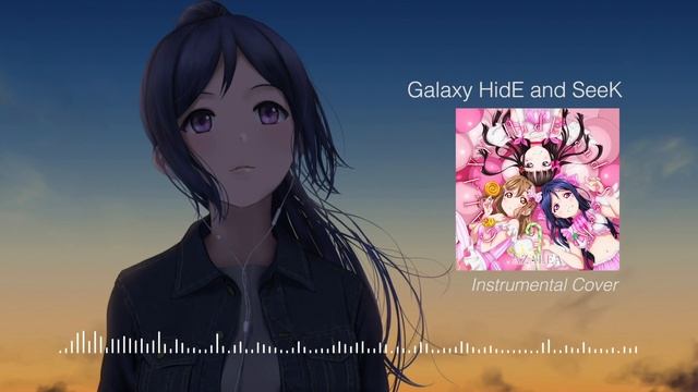 'GALAXY HidE and SeeK' Instrumental Cover - AZALEA (Love Live! Sunshine!!) смотреть онлайн