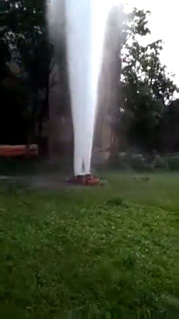 Испытание лафетного ствола "ПОЖТЕХСПАС" для работы на съемочной площадке смотреть онлайн