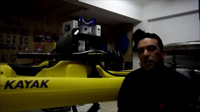 Ocean kayak Big Game II motor Minn Kota 34LB смотреть онлайн