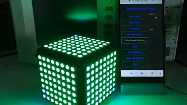 WiFi NeoPixel Cube смотреть онлайн