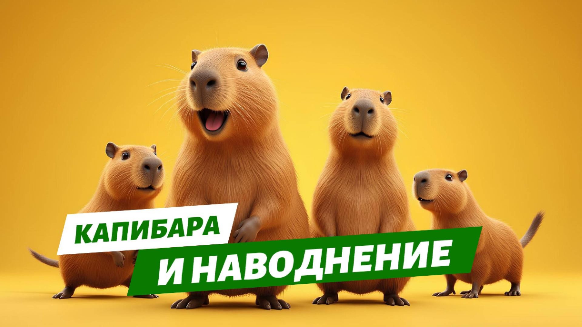 КАПИБАРА И НАВОДНЕНИЕ смотреть онлайн