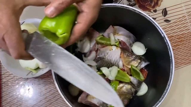 Sazan Balığının 🐟 Buğlaması Hazırlanması Lezzetine Doyum Olmaz | Balıq Buğlaması Tarifi
