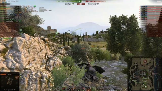 Потный бой. Выполняем задачу на VK 168 01 P. ТОП 1. смотреть онлайн