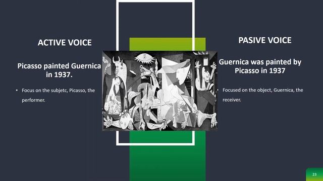 English. Intermediate Grammar. Passive and Active voice. Talking about arts. смотреть онлайн