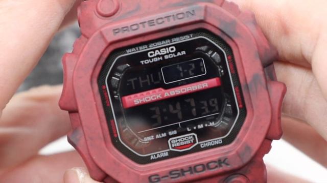 UNBOXING G-SHOCK TOUGH SOLAR GX56SL-4 SAND AND LAND смотреть онлайн