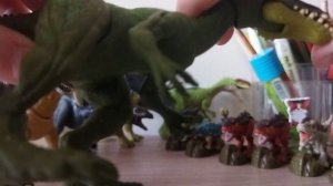 УРА! ОБЗОР НА КОЛЛЕКЦИЮ ДИНОЗАВРОВ ОТ МАТТЕЛ! 😊