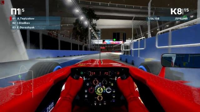 F1 2013 AF1 Championship GP Singapore [11/13] (кратко) смотреть онлайн