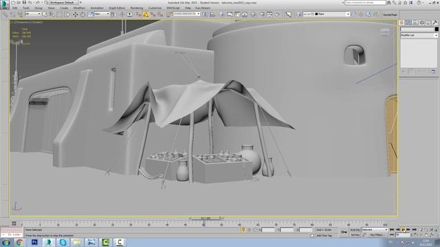 тест ткани c clogh в 3ds max смотреть онлайн