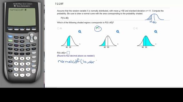 Intro Stats - Normal distribution example 7 2 25T смотреть онлайн