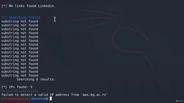 #18 class Gathering Emails Using theHarvester & Hunter io смотреть онлайн