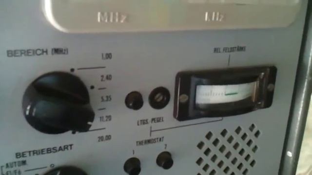Telefunken E724 Shortwave Receiver Ca. 1971