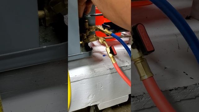 Hvac Pump Down Procedure