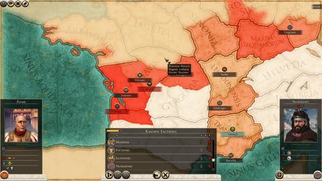 MARK ANTONY FIGHTS FOR HIS LIFE! - Caesar in Gaul Rome 2 Total War Campaign #3 смотреть онлайн