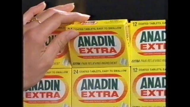 Anadin Extra advert смотреть онлайн