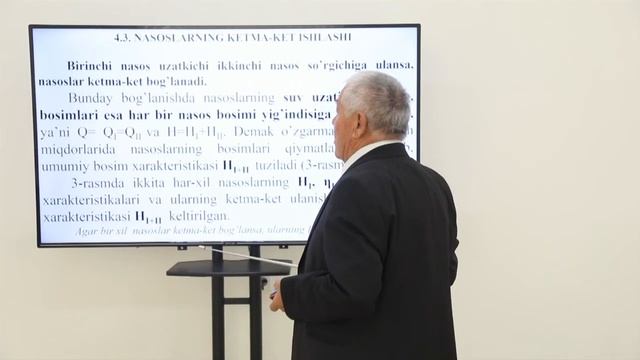Mavzu: Nasoslarning Birgalikda Ishlashi
