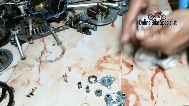 How To Change & Clean Oil Pump Of CD-70cc смотреть онлайн