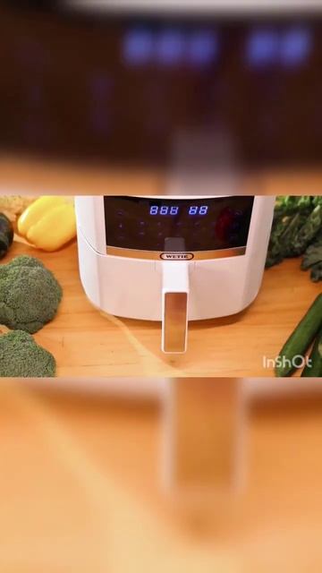 Air Fryer White, #WETIE 7.5 Quart Air Fryer Oven Oilless Cooker. Buy Amazon https://amzn.to/3fsZhr смотреть онлайн