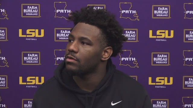 LSU LB Greg Penn III talks about revamped defense under Blake Baker in spring practice смотреть онлайн