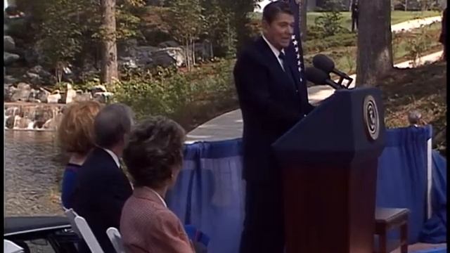President Reagan's Remarks At The Dedication Of The Carter Presidential Library, October 1, 1986