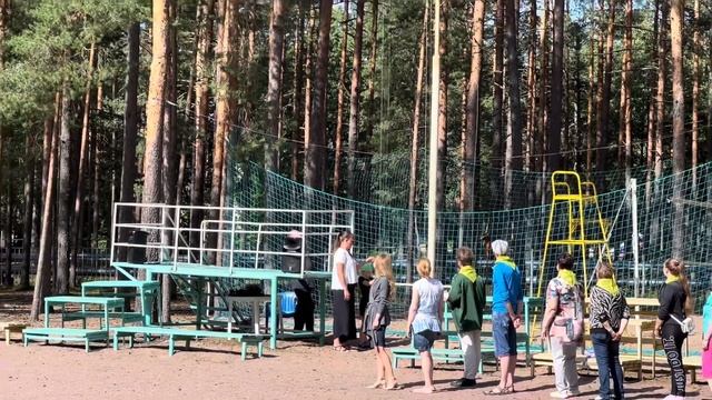 Открытие IV летней смены ДОЛ Университетский 2022 смотреть онлайн