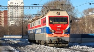 "Электровоз - Единорос" или 2ЭС6-001 "Синара" следует резервом через пл. Первомайская