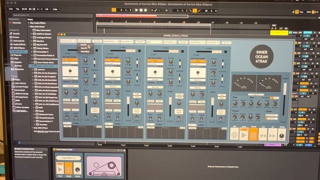 New Plug-in for Ableton Live Max for Live….Inner Ocean 4Trak…amazing plug-in! смотреть онлайн