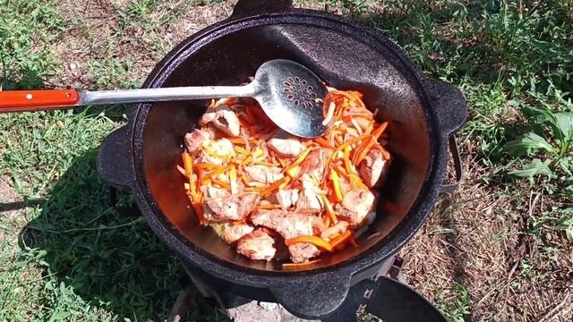 Плов в казане смотреть онлайн