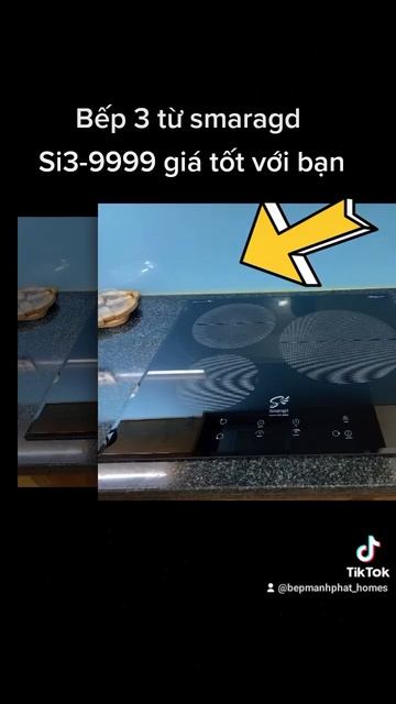 Bếp 3 từ smaragd Si3-9999, kích thước 56 x 49. Bếp Mạnh phát.vn смотреть онлайн