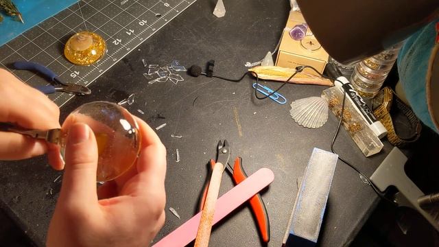 Trimming & Sanding a Resin Piece - Relaxing & Light ASMR смотреть онлайн