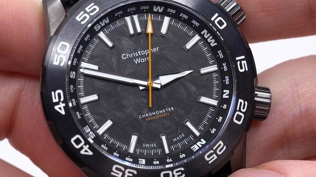 Military Diver Watch By Christopher Ward C60 Lympstone Review (4K)