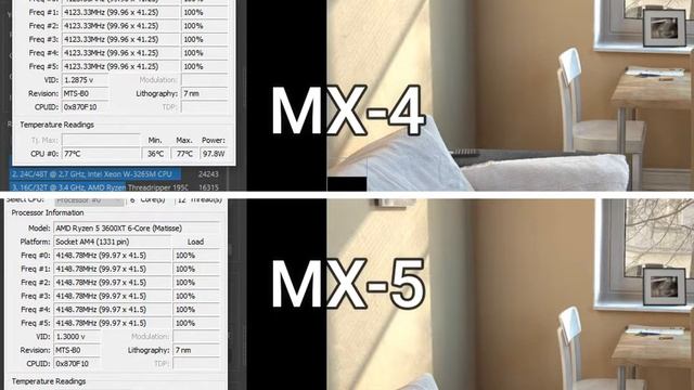 Arctic MX-4 VS Arctic MX-5 Thermal paste смотреть онлайн