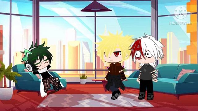 What deku really listens to....||gacha club/mha|| смотреть онлайн