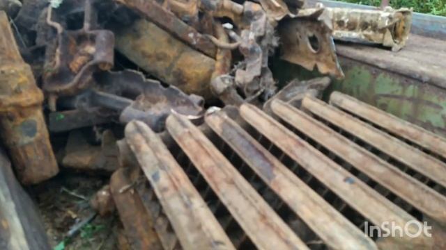 копаем железо по выбитым местам