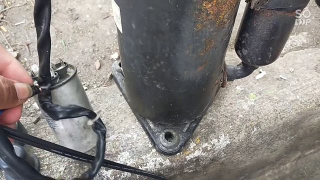 improvised vacuum with pressure pump and it's wiring connection. смотреть онлайн