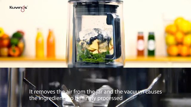 Kuvings Vacuum Blender Spinach Green Smoothies смотреть онлайн