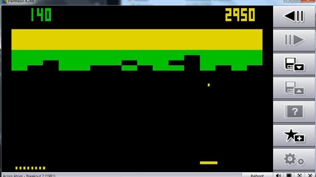 Breakout 2 - Acorn Atom - emulador Pantheon 4.268 - testeado en Windows 7 x64 смотреть онлайн