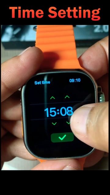 T800 ultra smart watch me date and time kaise set kare #ultrawatch #t800ultrasmartwatch #ultra смотреть онлайн