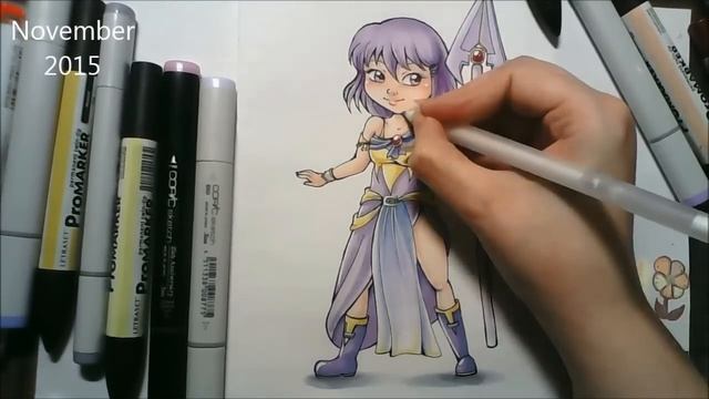 Iris chibis - Draw It Again Challenge (sort of) смотреть онлайн
