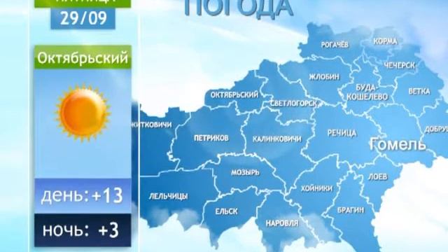 Погода 29 09