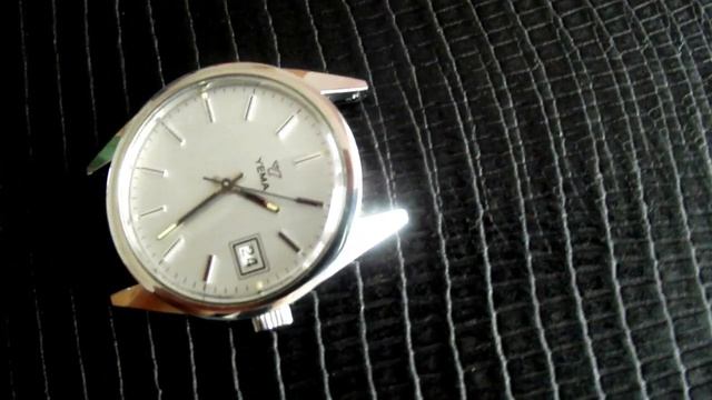 Yema 17 jewels handaufzug 4 ATM All steel. смотреть онлайн