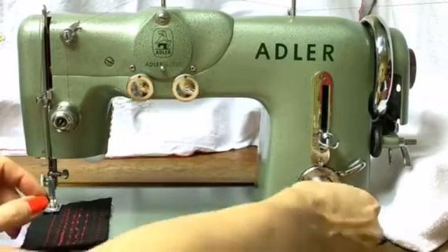 DURKOPP ADLER 189A Vintage Zig Zag sewing machine смотреть онлайн