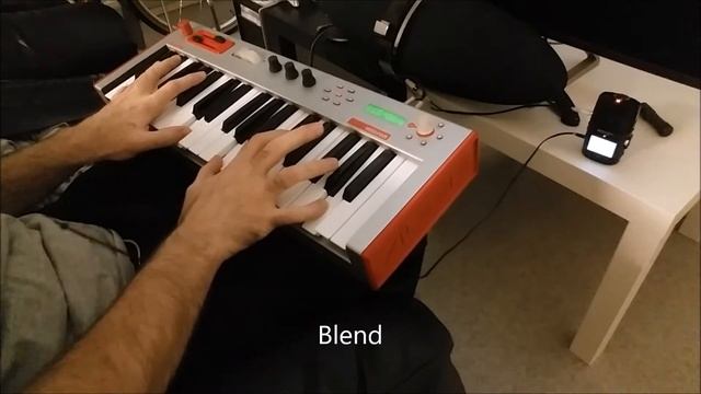 Alesis Micron LFO + Failed Comb-filter Piano Patch