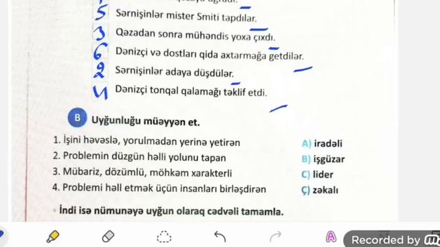 3-cü Sinif Azərbaycan Dili Iş Dəftəri Səh 3,4,5,6,7. 2-ci Hissə. İxtiralar