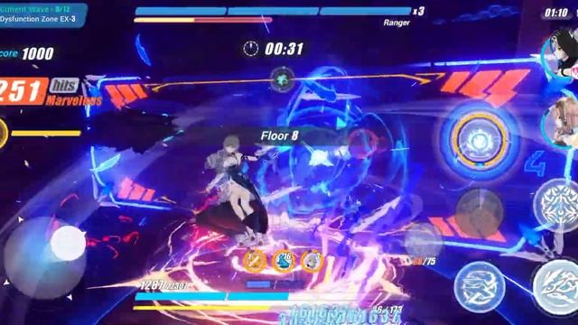 Dysfunction Zone EX-3 (2040 Full Rewards) with Trial Characters | Honkai Impact 3 смотреть онлайн