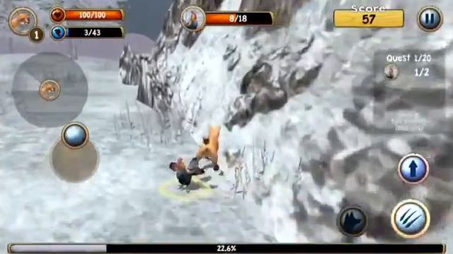 Играю за лису! Симулятор лисы! № 1 смотреть онлайн