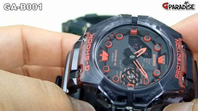 CASIO G-SHOCKの新時代 未来を感じるG-SHOCK １本目 GA-B001G-1AJF 実機レビュー смотреть онлайн