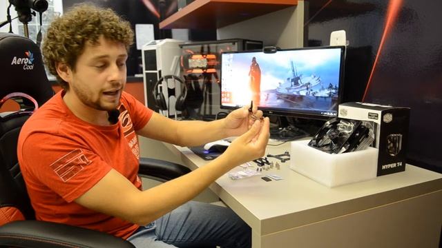 Unboxing Air Cooler - Cooler Master Hyper T4 смотреть онлайн