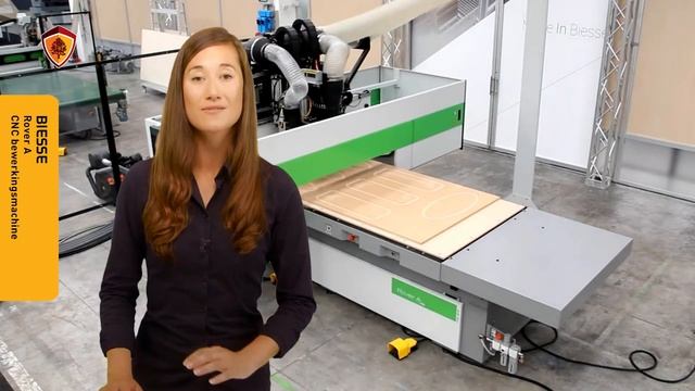 Biesse Rover A Cnc Gestuurde Bewerkingsmachine Bij De Groot Bewerkingsmachines – Productvideo