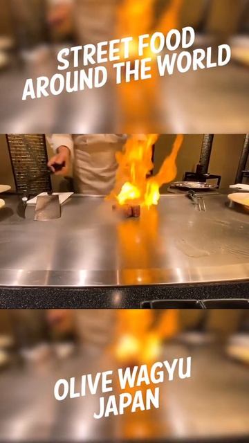 Olive Wagyu Street Food Around The World, Japan #shorts смотреть онлайн
