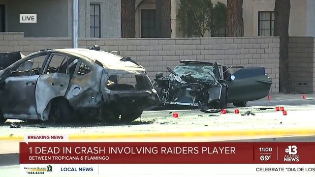 Police: Las Vegas Raiders' Henry Ruggs III involved in deadly crash смотреть онлайн